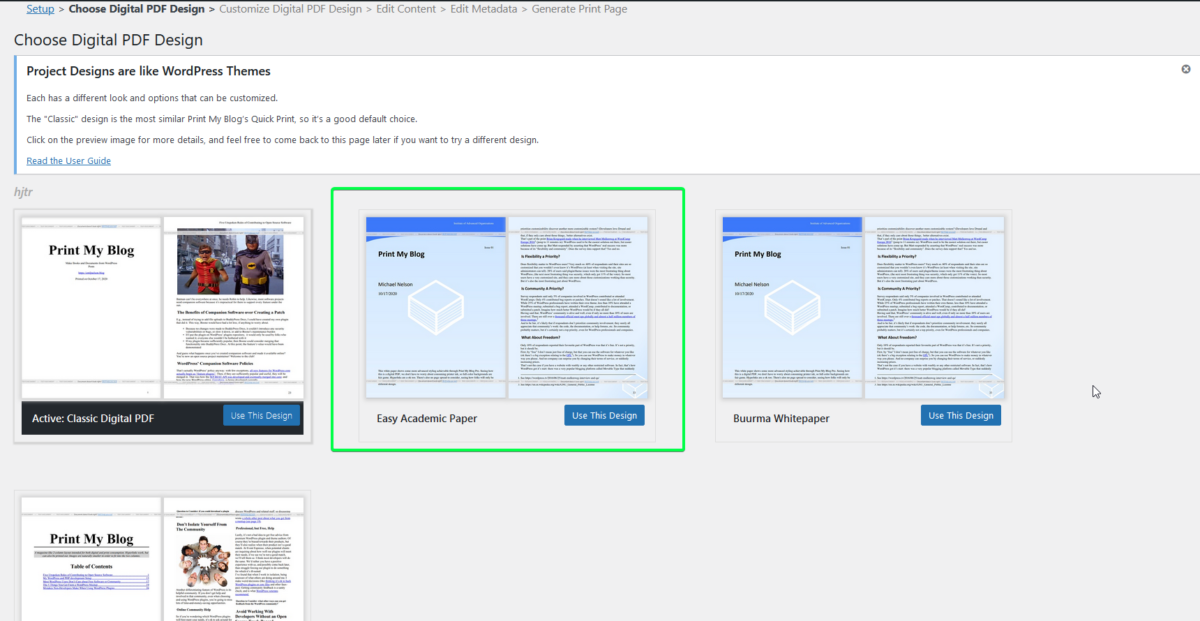 04. Creating Custom Designs – Print My Blog